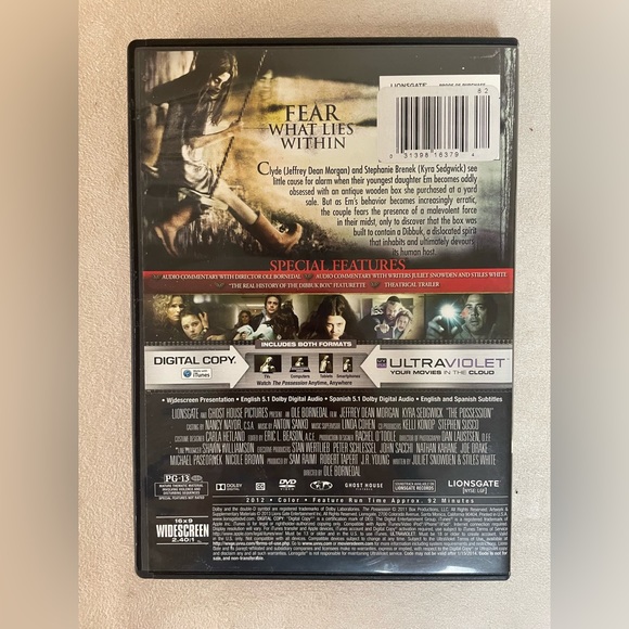 “The Possession” DVD movie - Picture 2 of 2